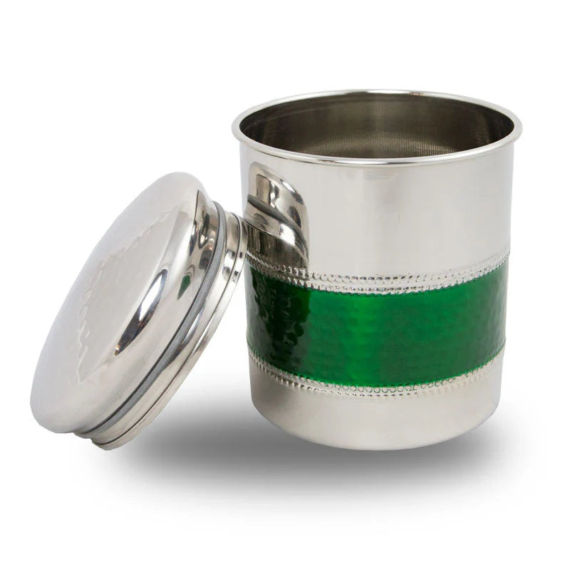 Scattering Pet Cremation Urn With Emerald Band