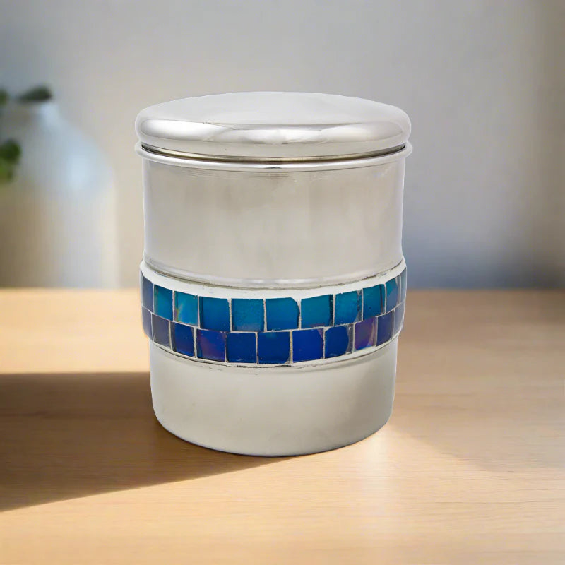 Scattering Pet Cremation Urn With Ocean Mosaic Band