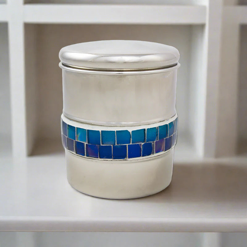 Scattering Pet Cremation Urn With Ocean Mosaic Band