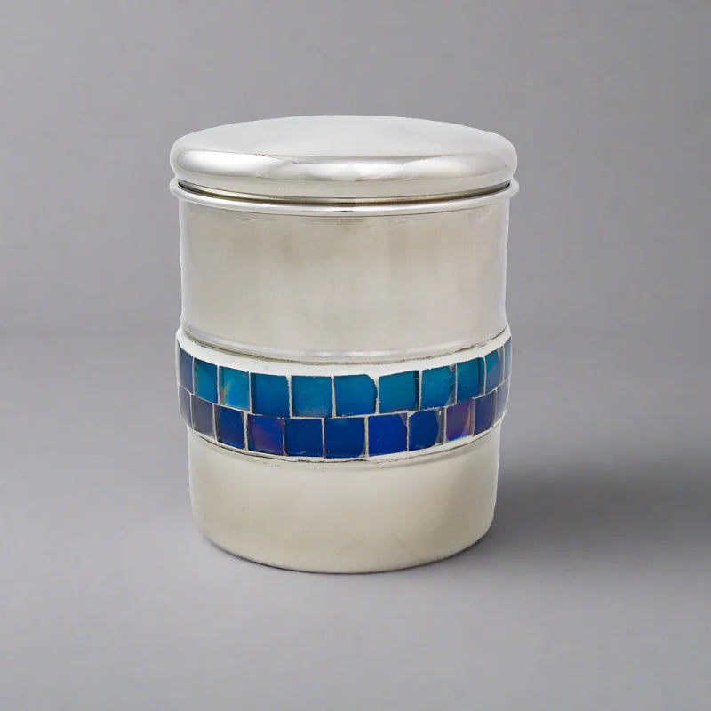 Scattering Pet Cremation Urn With Ocean Mosaic Band