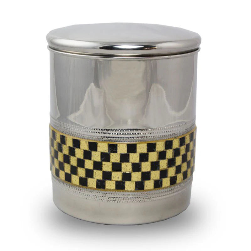 Scattering Cremation Urn With Golden Luxury Band