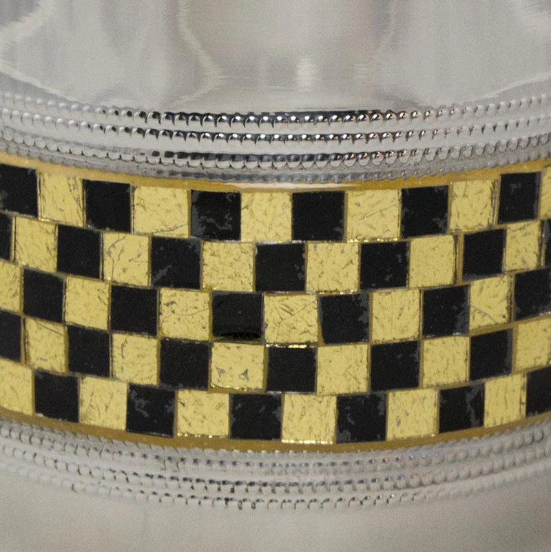 Scattering Cremation Urn With Golden Luxury Band